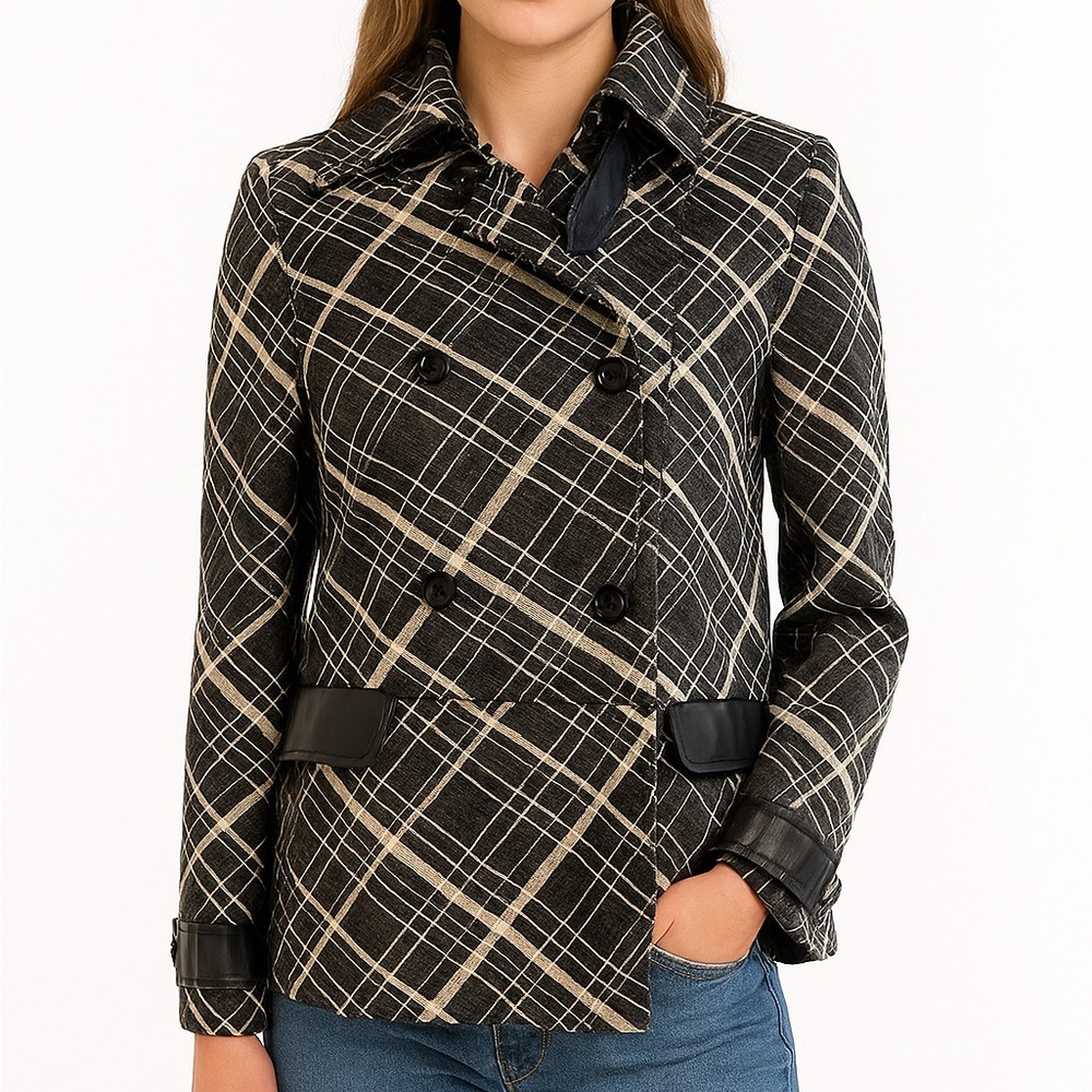 Max & Co. Baleari Double breasted striped jacket- nwt - size 4